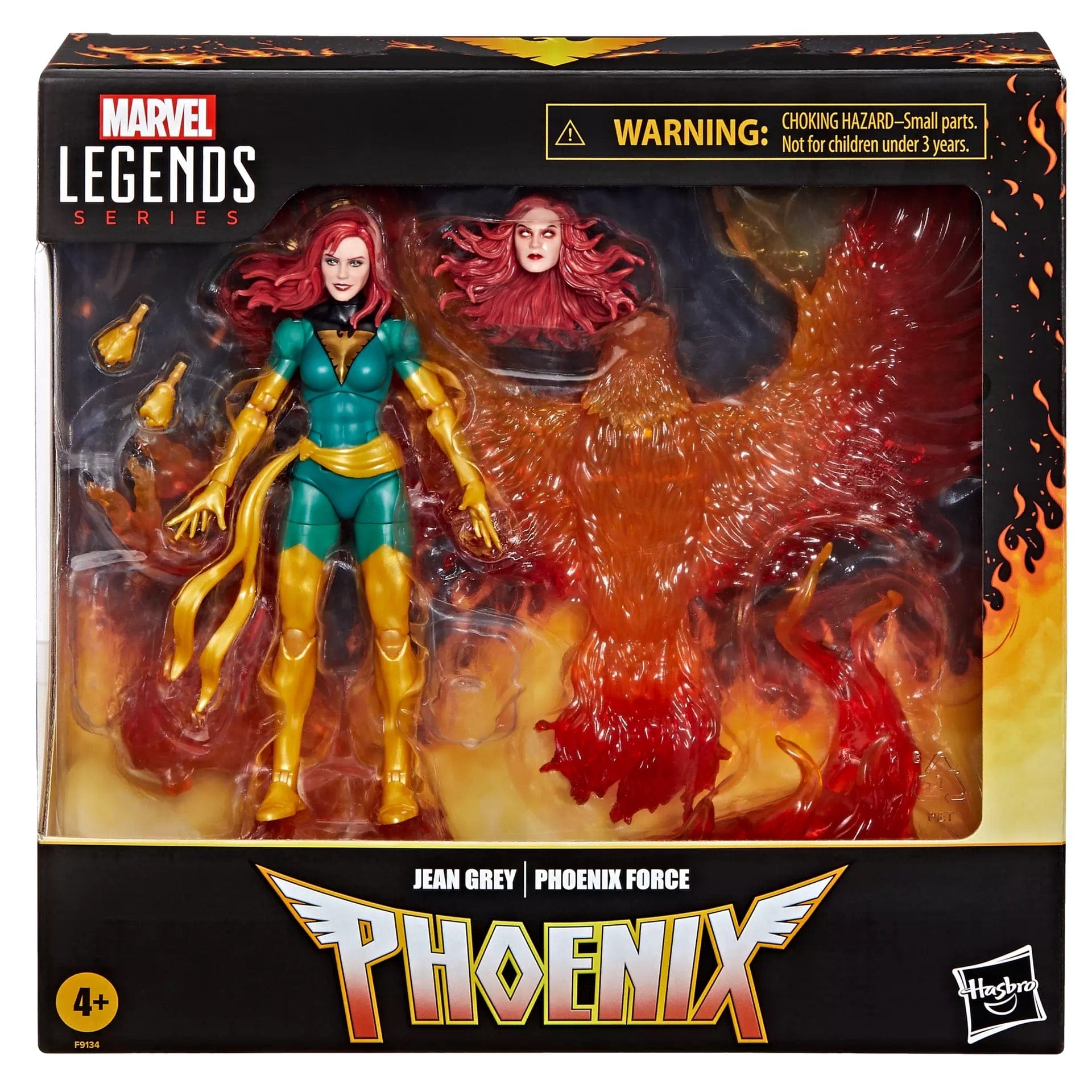 Hasbro Marvel Legends Series X-Men Jean Grey and Phoenix Force Deluxe Action Figure