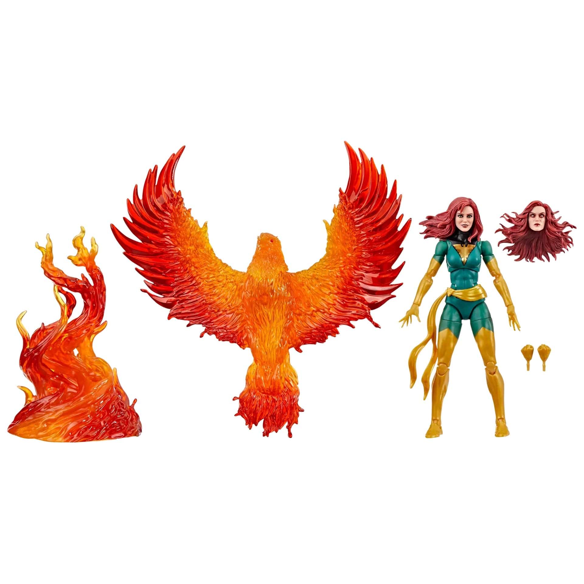Hasbro Marvel Legends Series X-Men Jean Grey and Phoenix Force Deluxe Action Figure