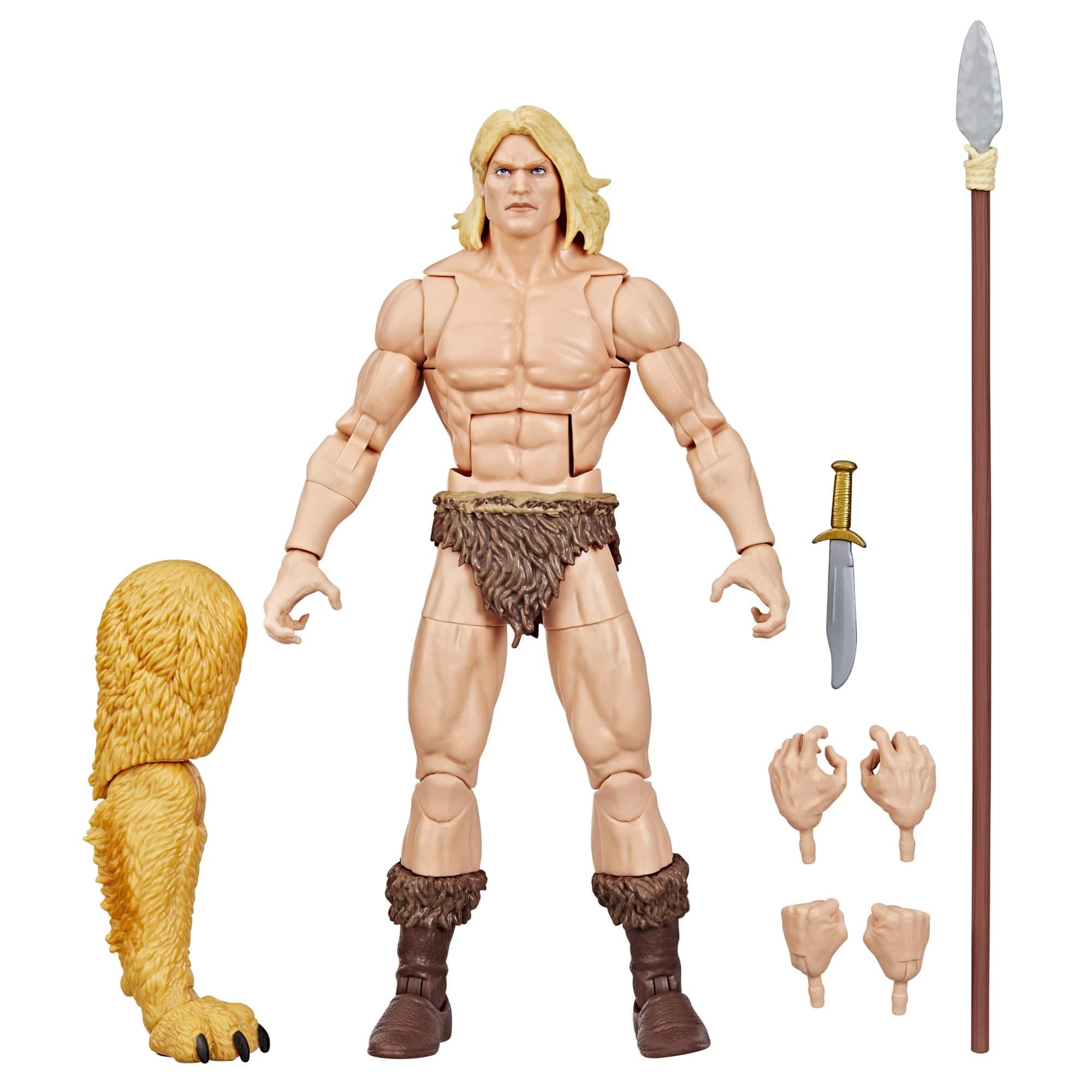 Hasbro Marvel Legends Series Zabu Build-A-Figure Set of 7 Action Figures