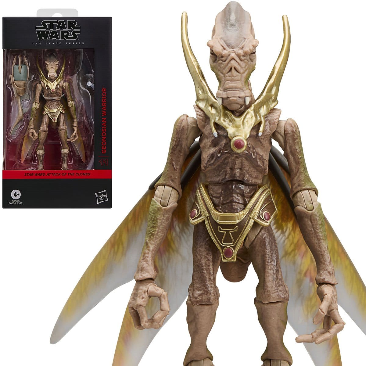 Hasbro Star Wars The Black Series Attack of the Clones Geonosian Warrior Action Figure