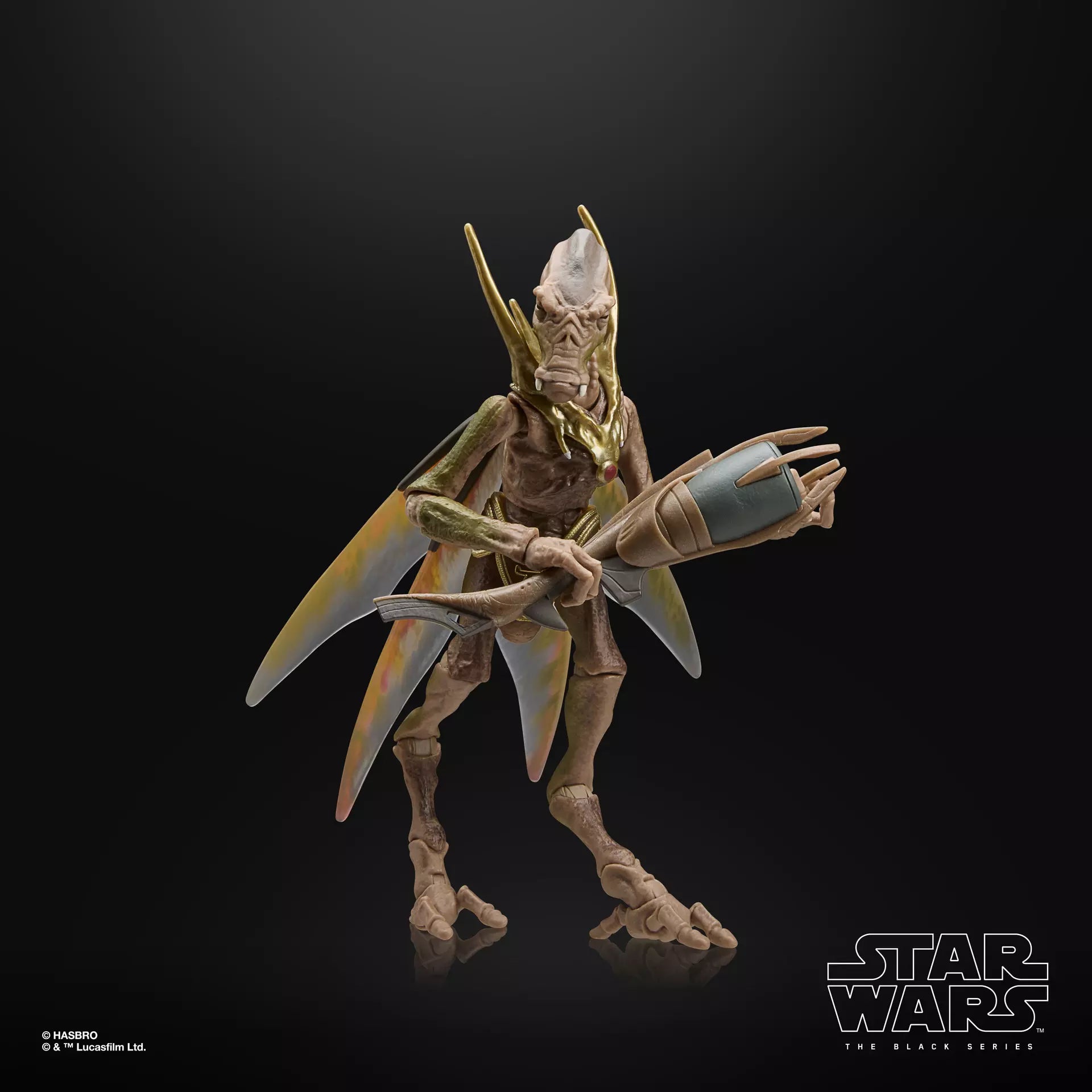 Hasbro Star Wars The Black Series Attack of the Clones Geonosian Warrior Action Figure