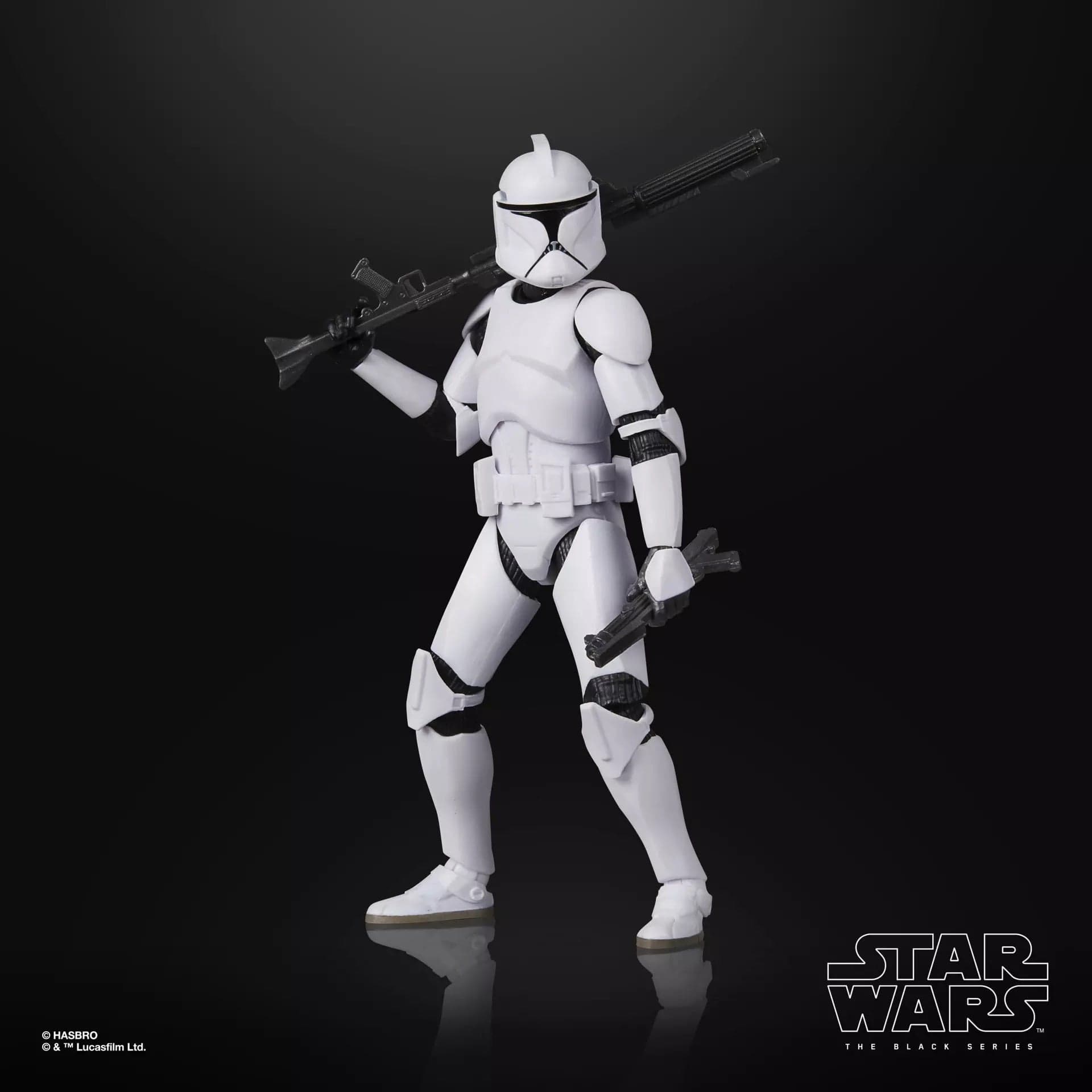 Hasbro Star Wars The Black Series Attack Of The Clones Phase I Clone Trooper Action Figure