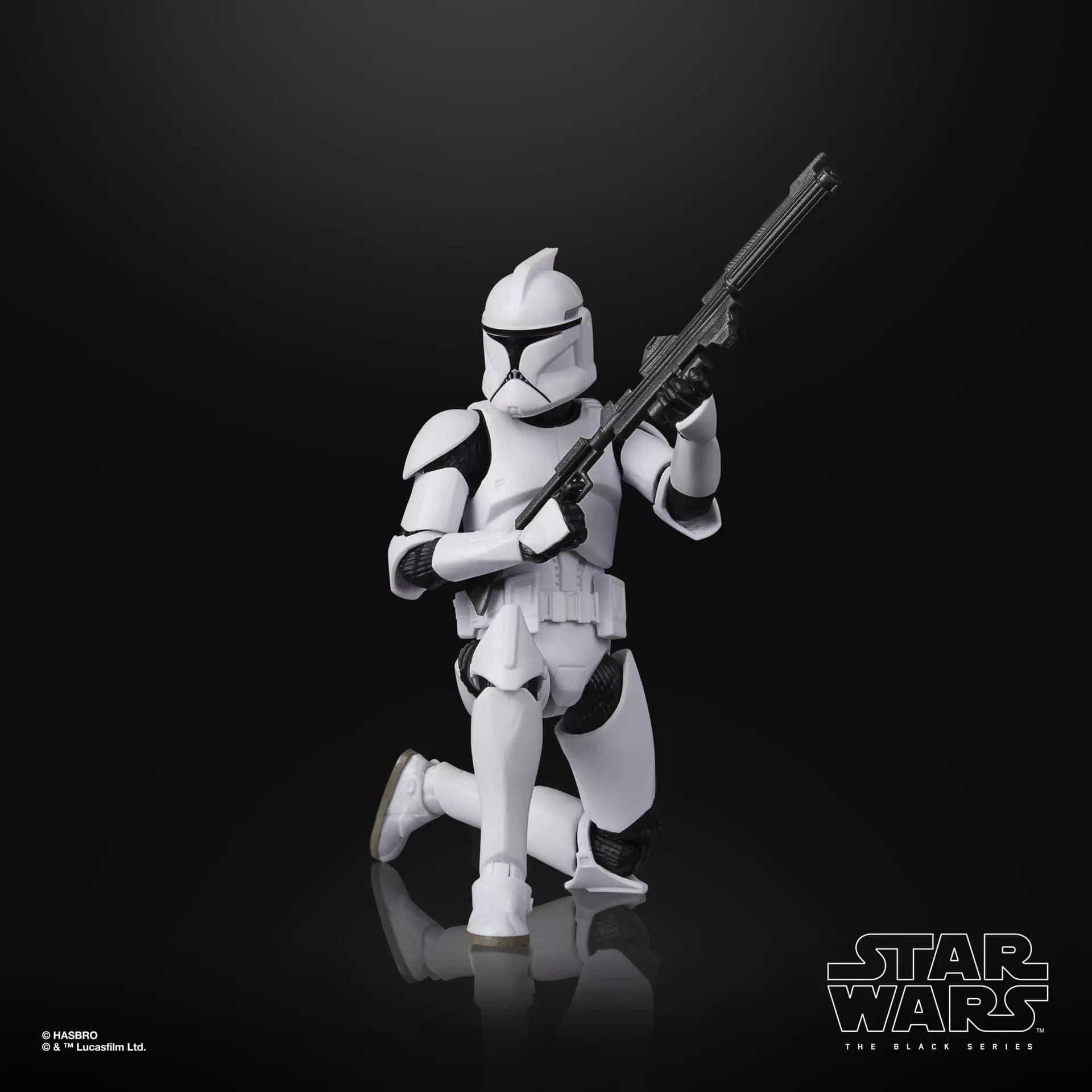 Hasbro Star Wars The Black Series Attack Of The Clones Phase I Clone Trooper Action Figure