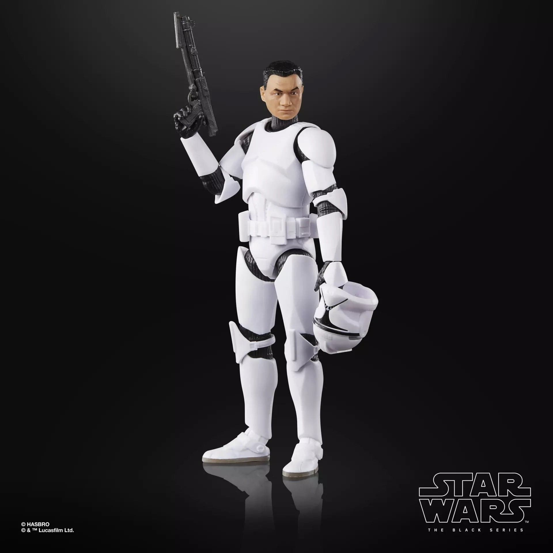 Hasbro Star Wars The Black Series Attack Of The Clones Phase I Clone Trooper Action Figure