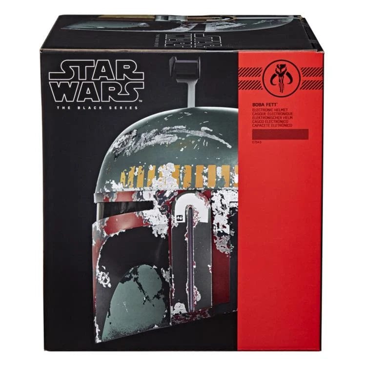 Hasbro Star Wars The Black Series Boba Fett Premium Electronic Helmet