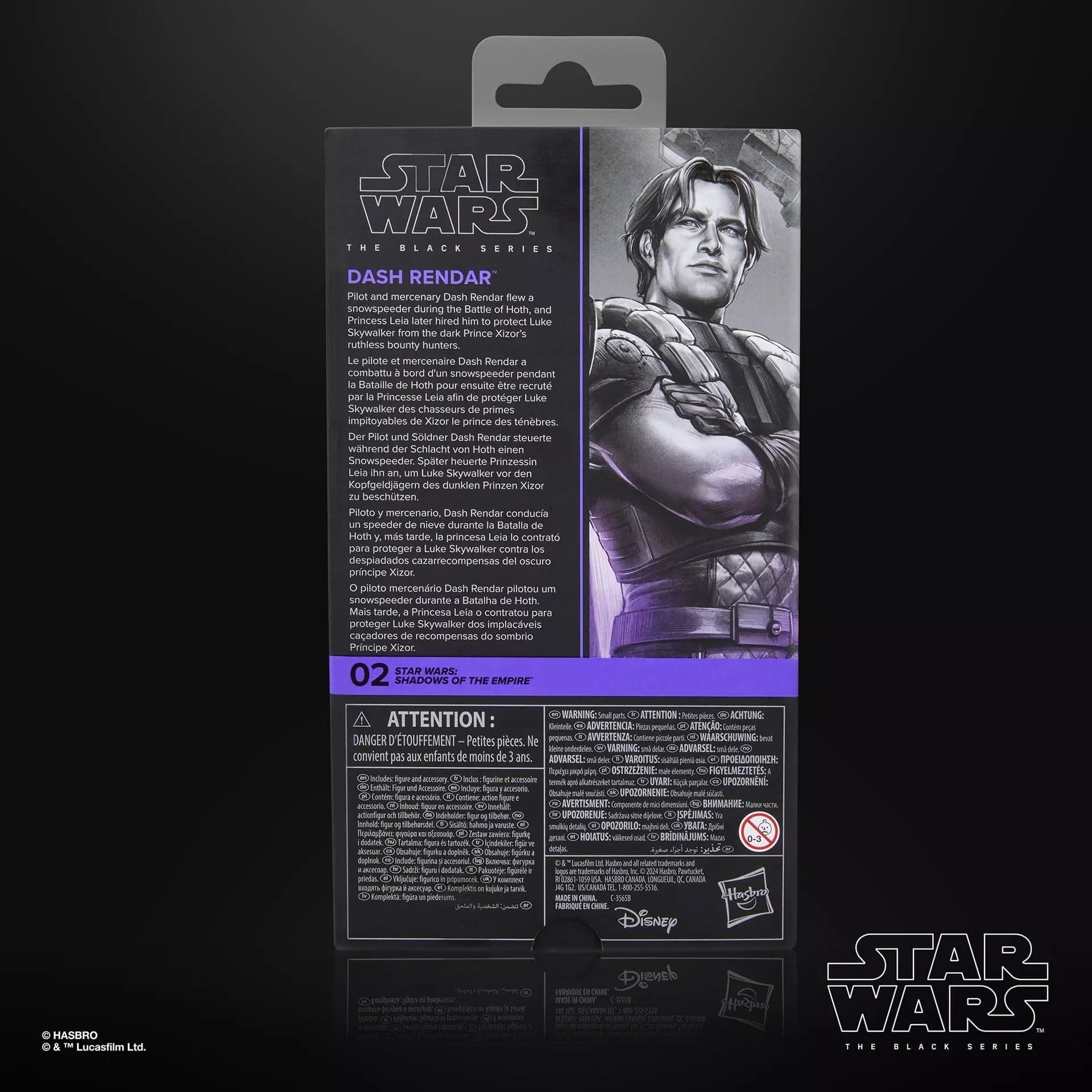 Hasbro Star Wars: The Black Series Dash Rendar (Shadows of the Empire) Action Figure