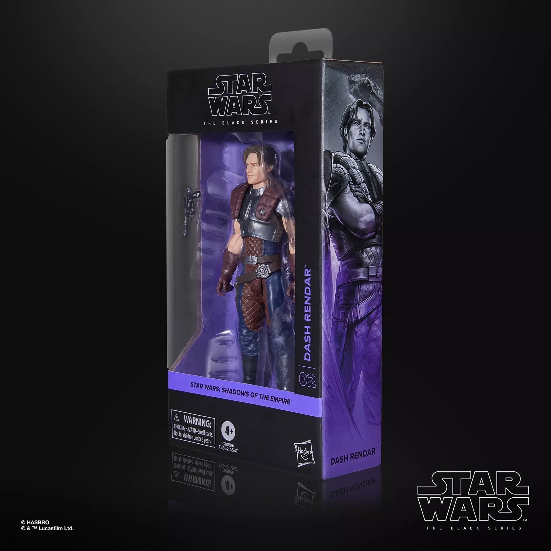 Hasbro Star Wars: The Black Series Dash Rendar (Shadows of the Empire) Action Figure
