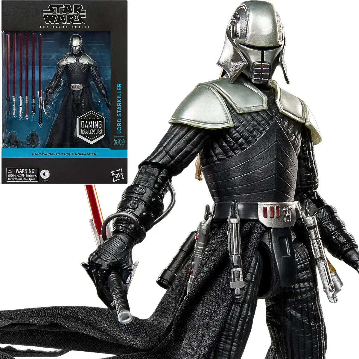 Hasbro Star Wars The Black Series Gaming Greats Lord Starkiller Deluxe Action Figure