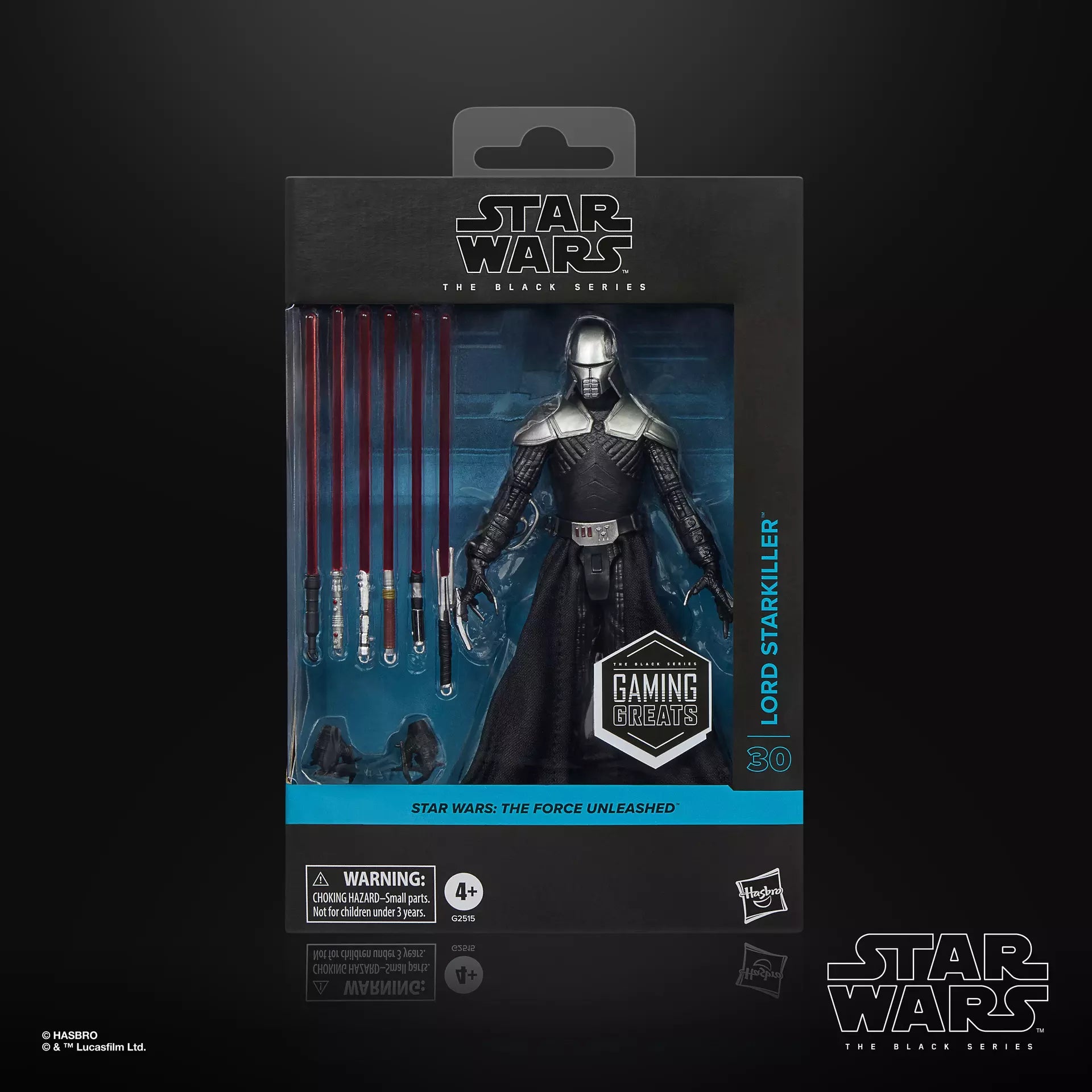 Hasbro Star Wars The Black Series Gaming Greats Lord Starkiller Deluxe Action Figure