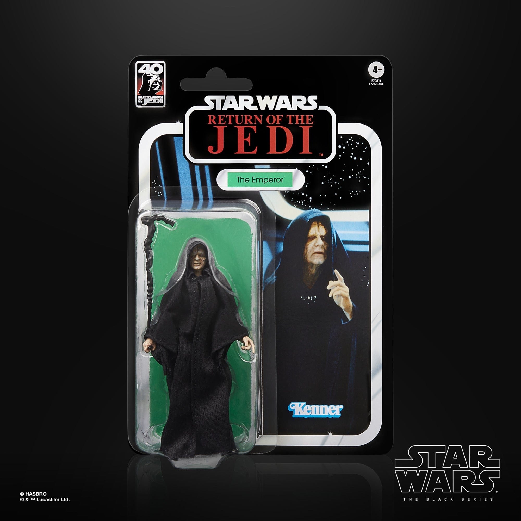 Hasbro Star Wars The Black Series Return of the Jedi 40th Anniversary The Emperor Action Figure