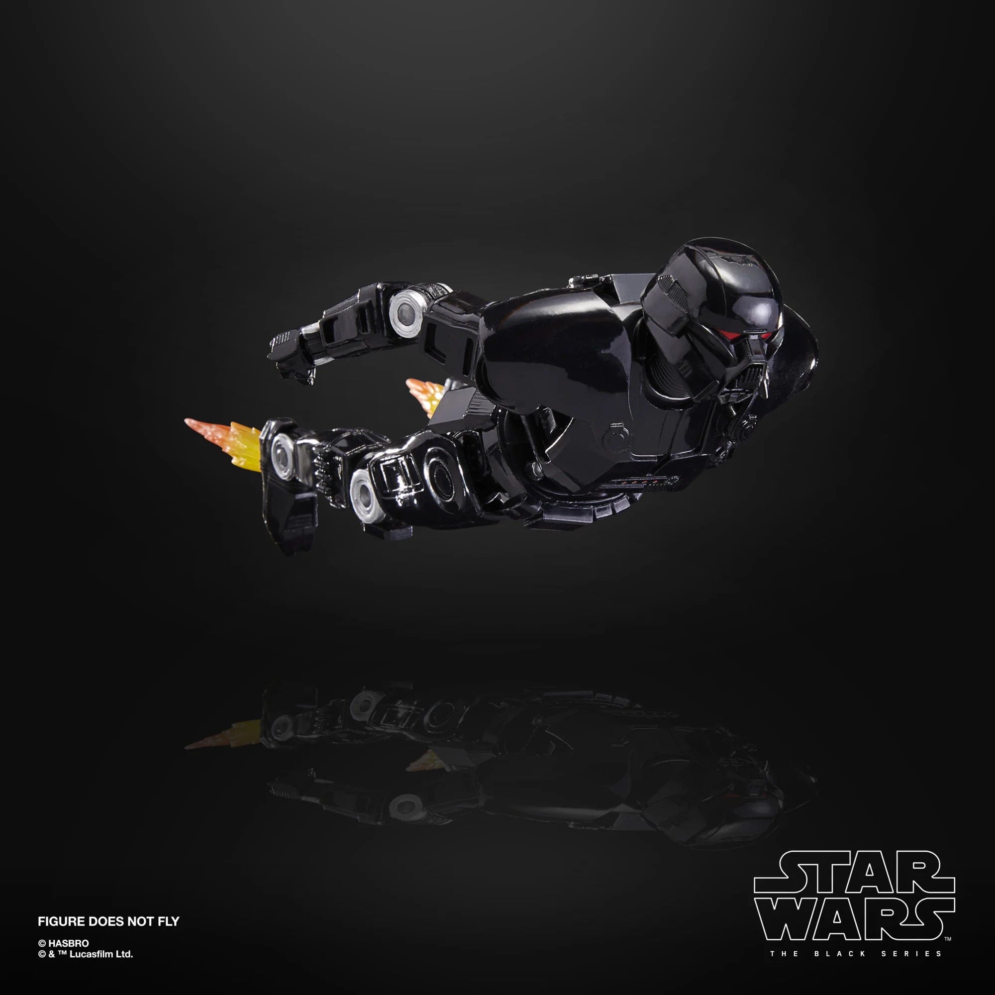 Hasbro Star Wars The Black Series The Mandalorian Dark Trooper Deluxe Action Figure
