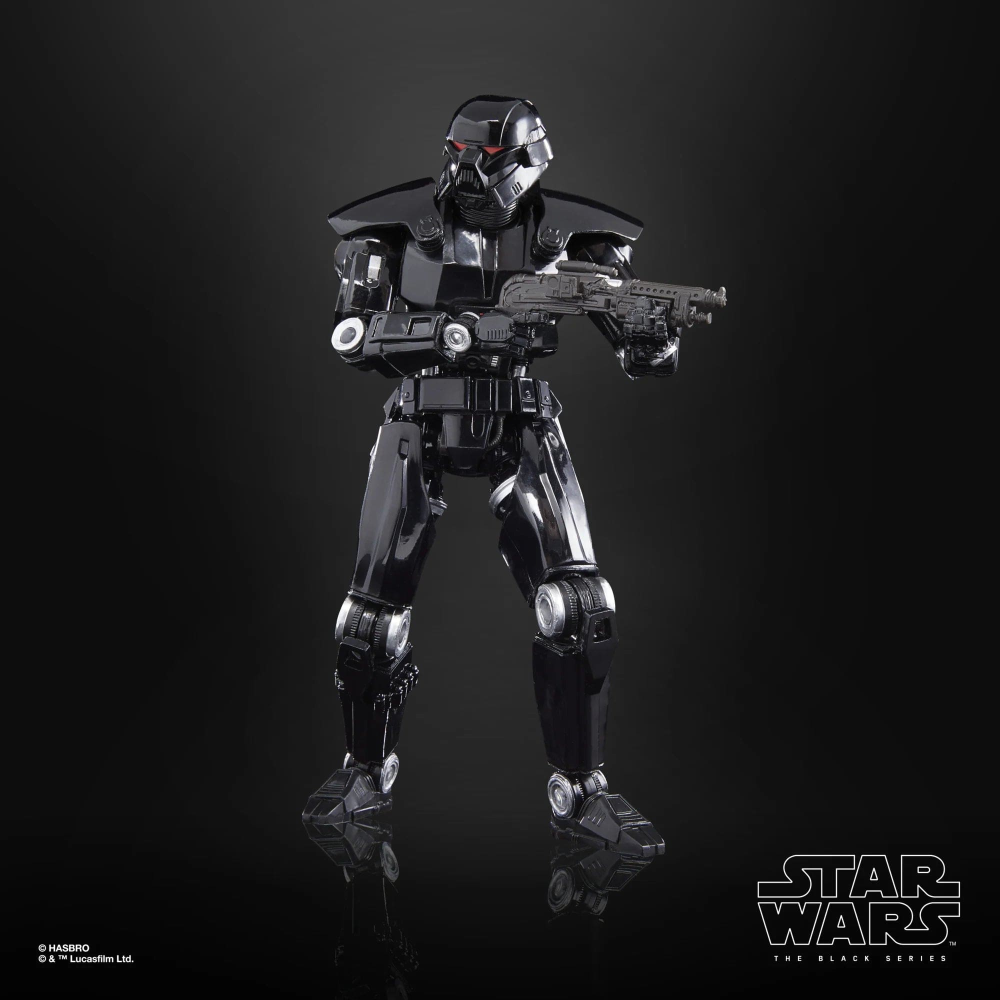 Hasbro Star Wars The Black Series The Mandalorian Dark Trooper Deluxe Action Figure