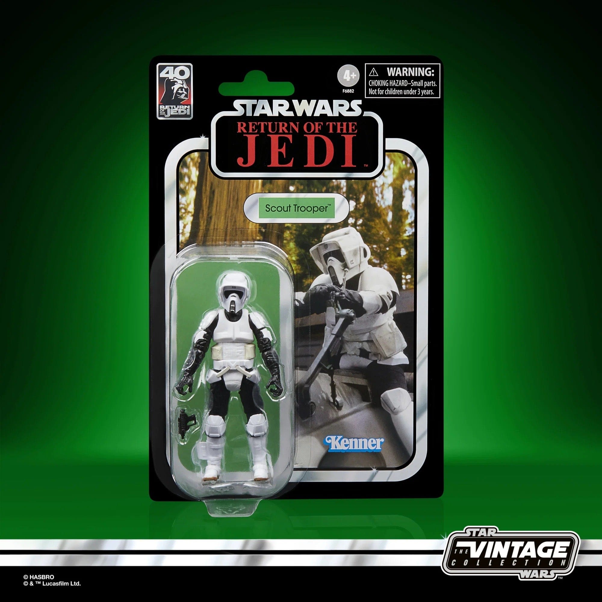 Figurine Star Wars Vintage Biker Scout Hong Kong 1983 Kenner #1 B-19 no Figurine Star Wars Vintage Biker Scout Hong Kong 1983 Kenner #1 B-19 no