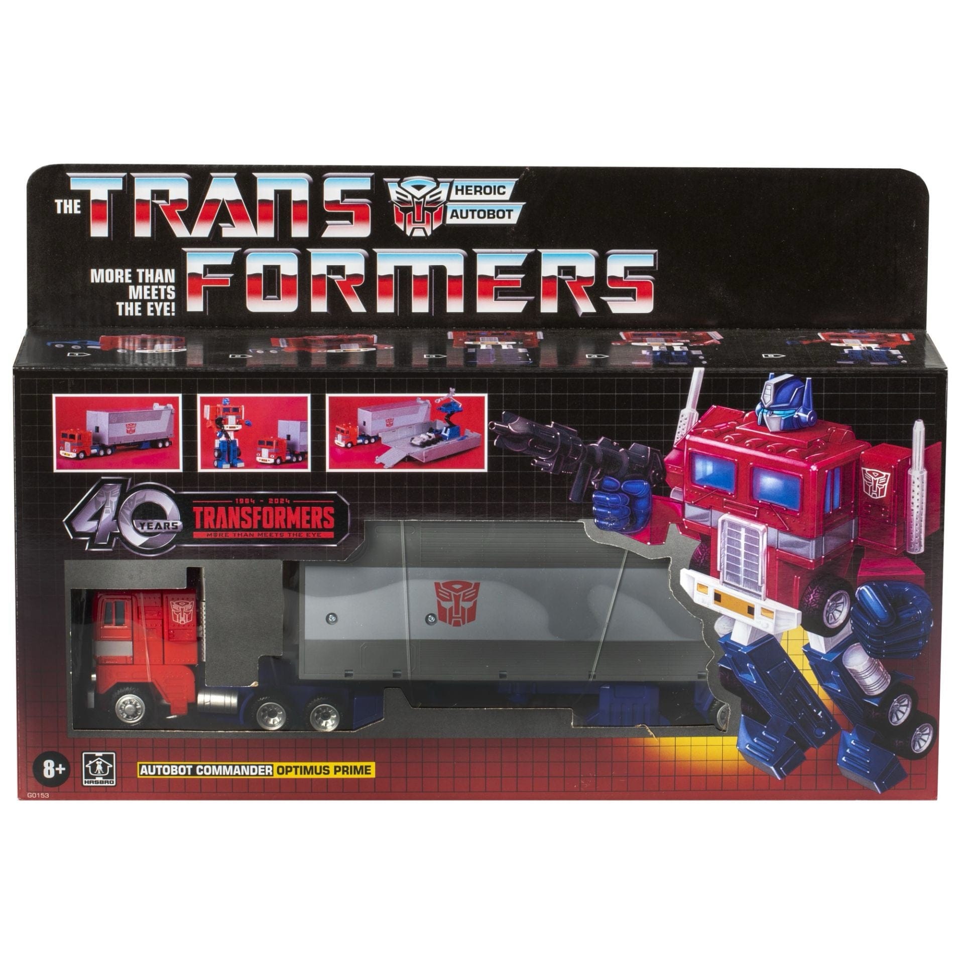 Hasbro Transformers 40th Anniversary Retro G1 Optimus Prime Action Figure