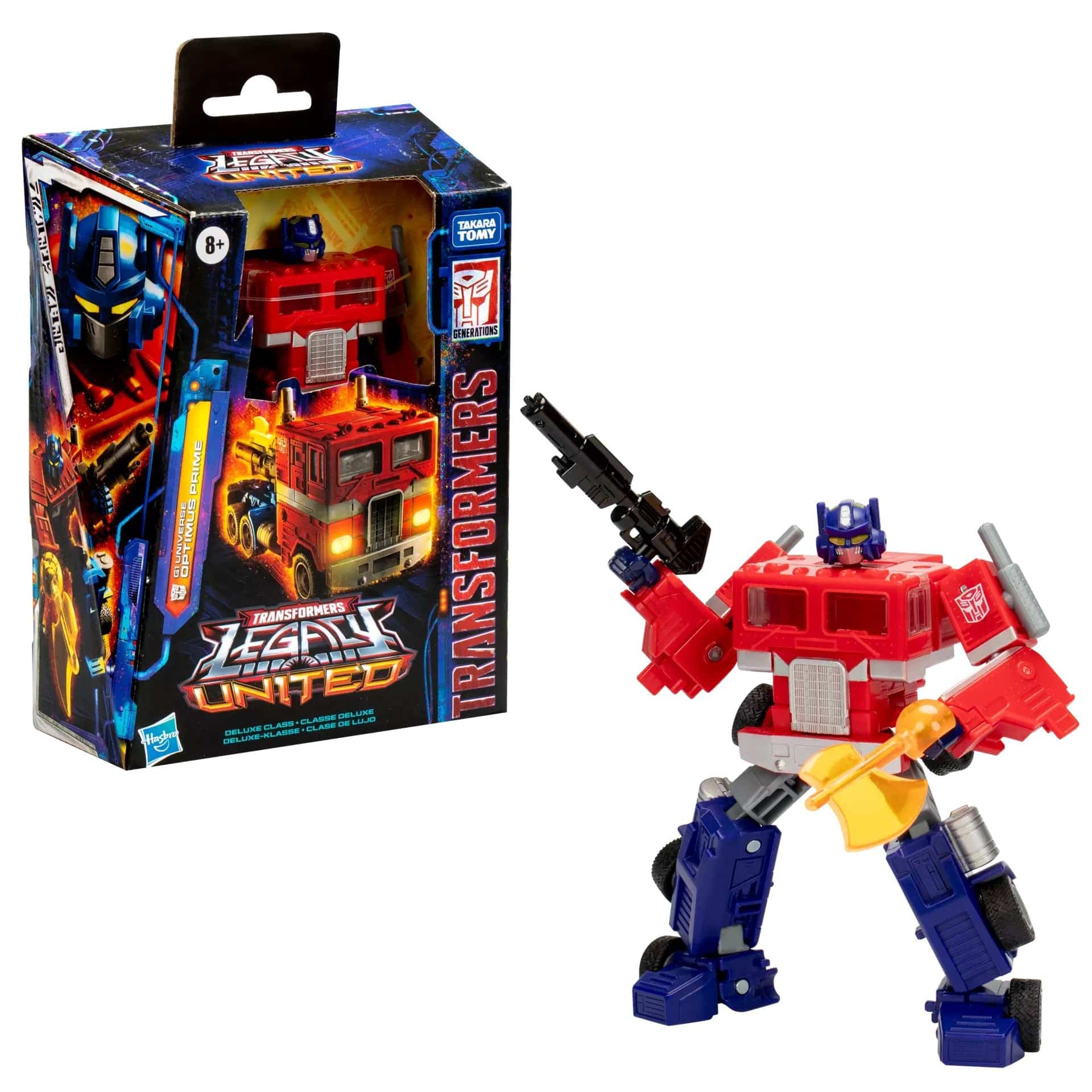 Hasbro Transformers Legacy United Deluxe Class G1 Universe Optimus Prime