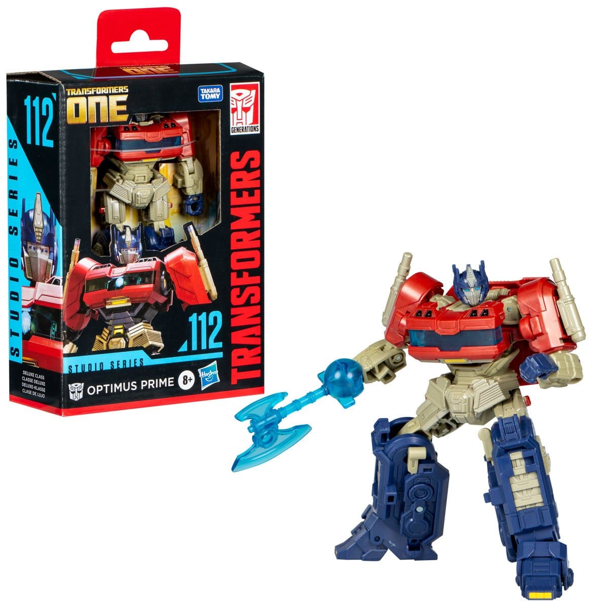 Hasbro Transformers Studio Series Deluxe Transformers: One 112- Optimus Prime