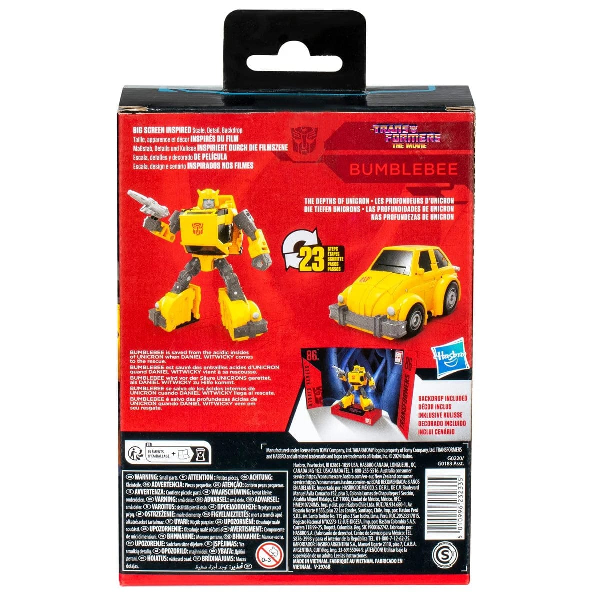 Hasbro Transformers Studio Series Deluxe Transformers: The Movie 86-29 Bumblebee