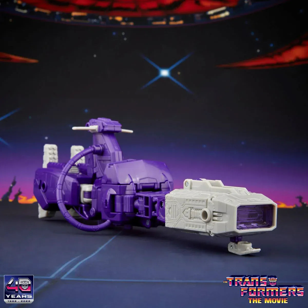 Hasbro Transformers Studio Series Voyager Class The Transformers: The Movie Shockwave Action Figure