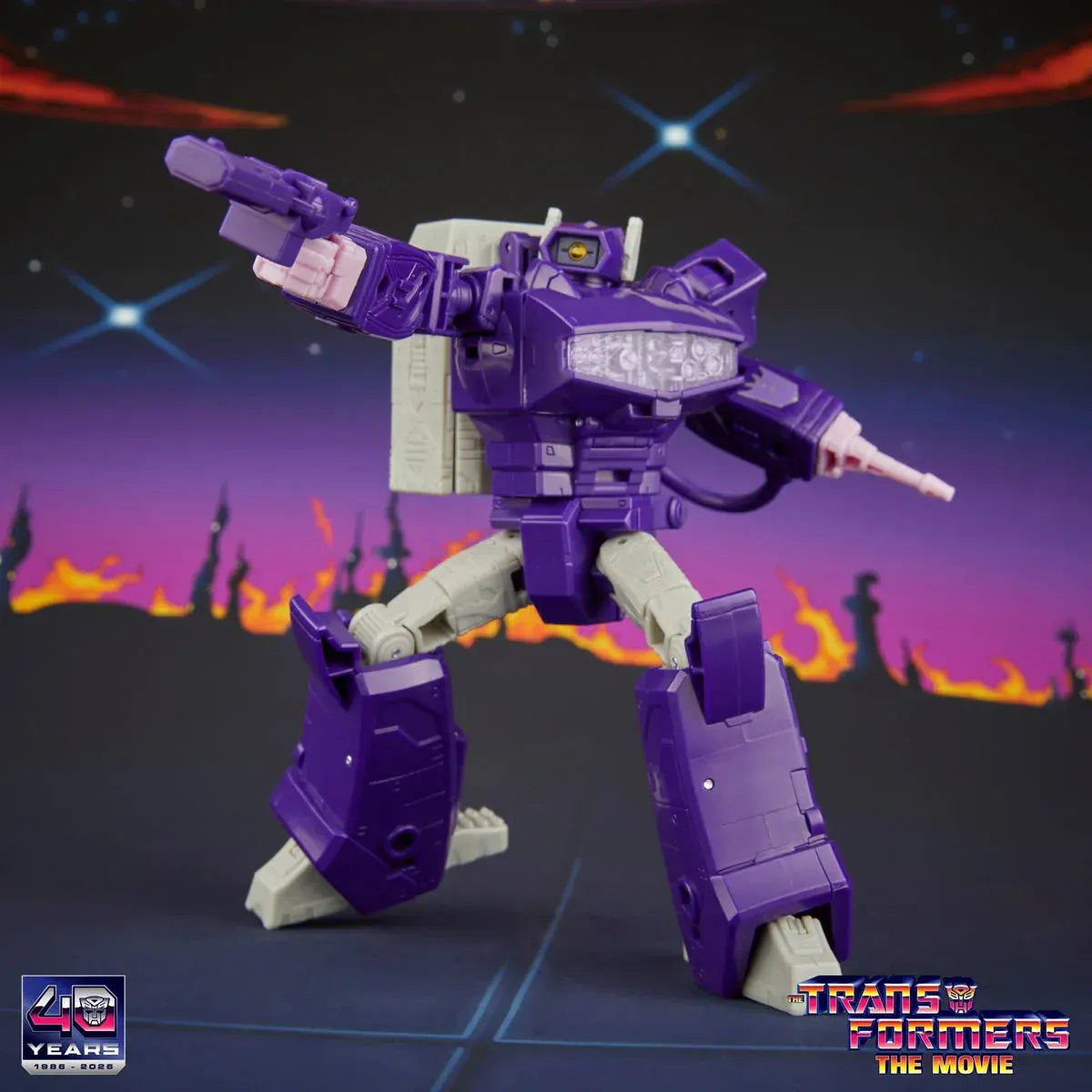Hasbro Transformers Studio Series Voyager Class The Transformers: The Movie Shockwave Action Figure