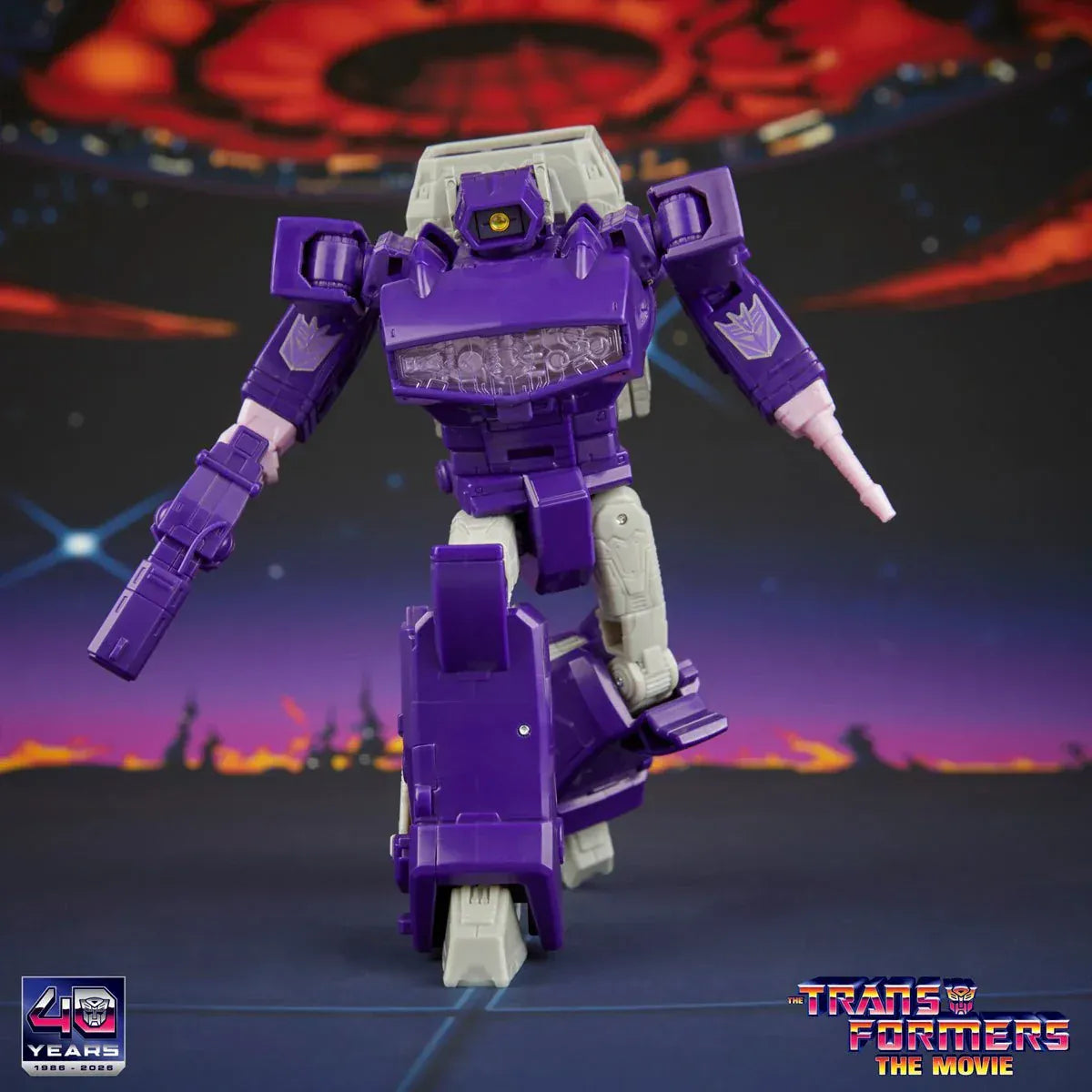 Hasbro Transformers Studio Series Voyager Class The Transformers: The Movie Shockwave Action Figure