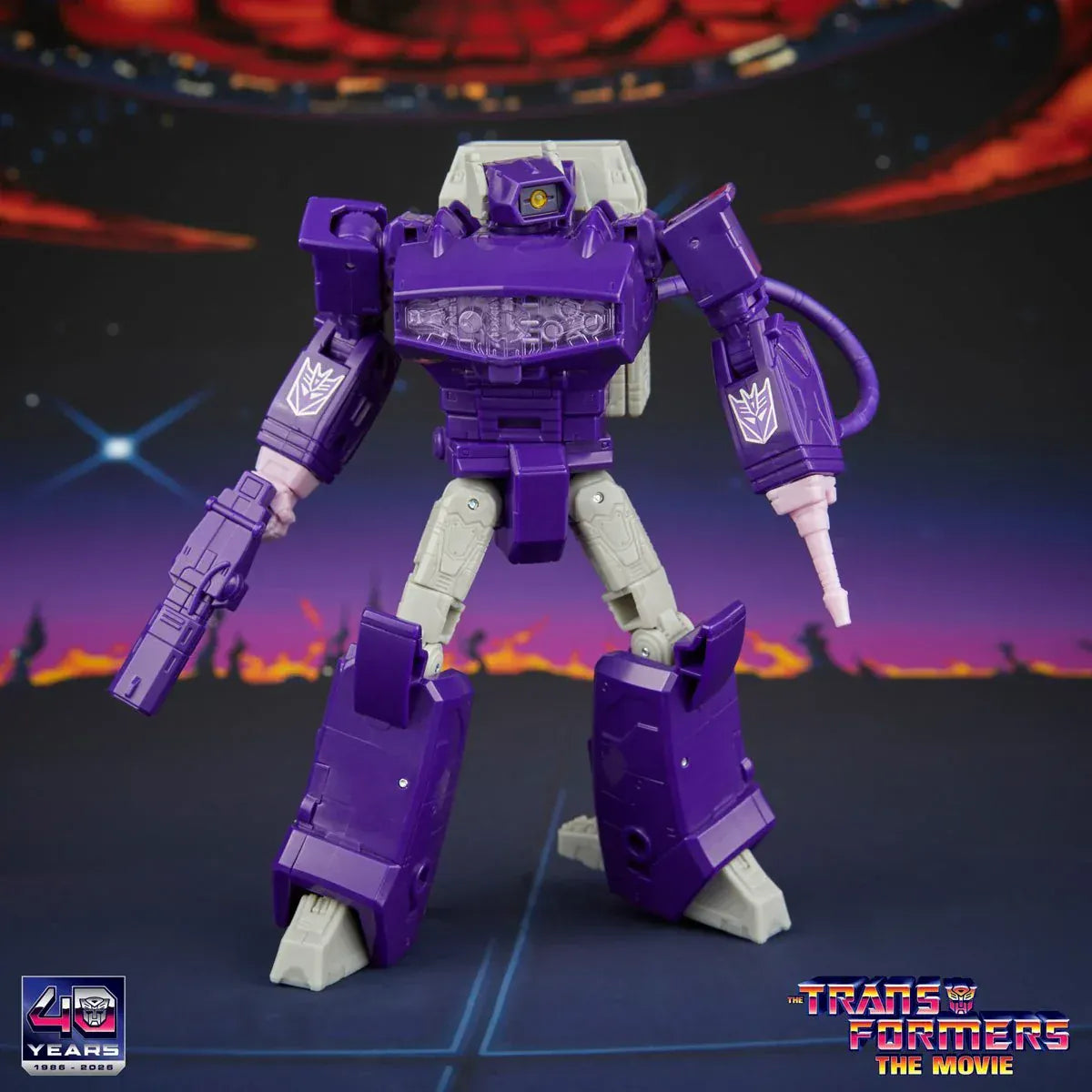 Hasbro Transformers Studio Series Voyager Class The Transformers: The Movie Shockwave Action Figure