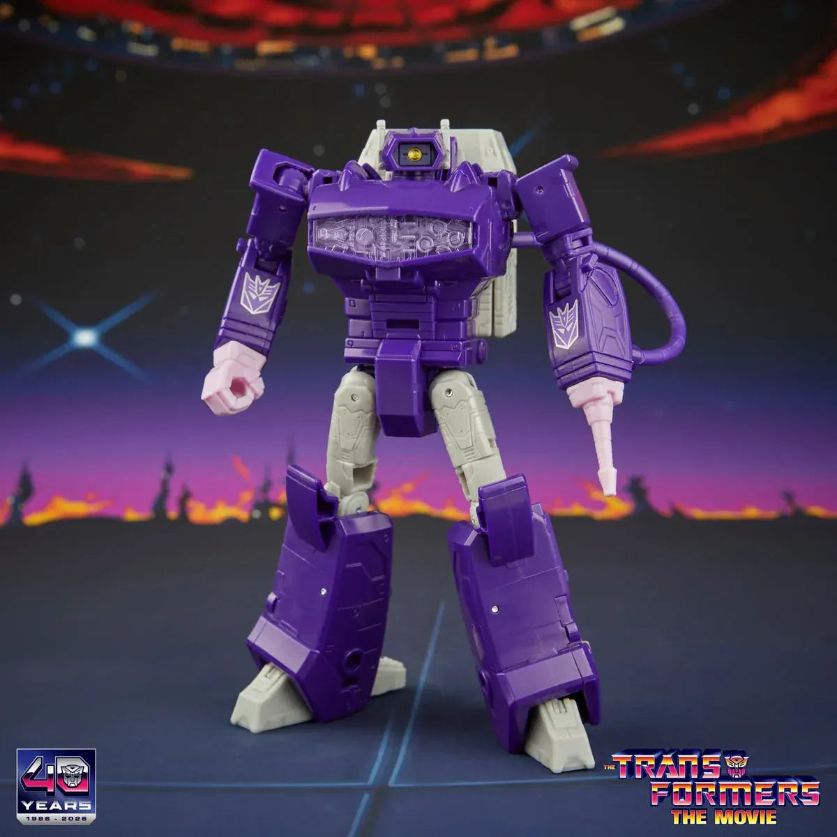 Hasbro Transformers Studio Series Voyager Class The Transformers: The Movie Shockwave Action Figure