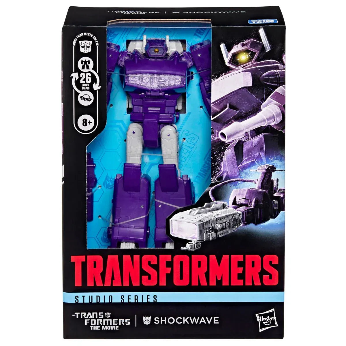 Hasbro Transformers Studio Series Voyager Class The Transformers: The Movie Shockwave Action Figure