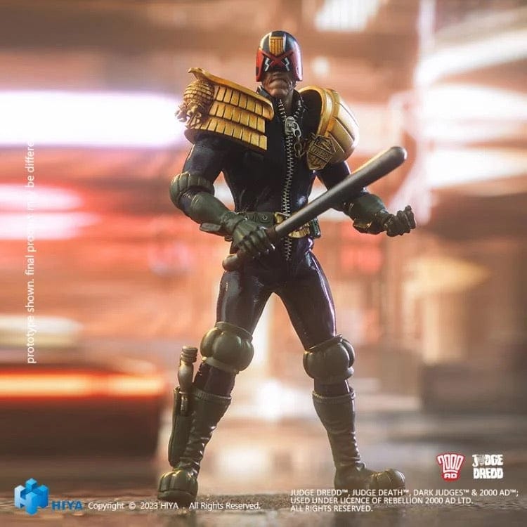 Hiya Toys 2000 AD Exquisite Super Series Judge Dredd 1:12 Action Figure (PX Previews Exclusive)