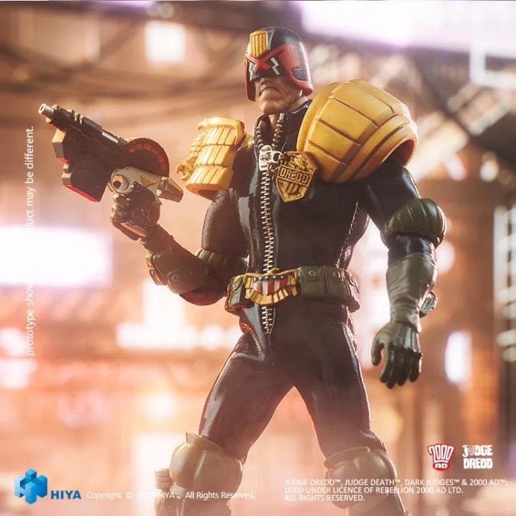 Hiya Toys 2000 AD Exquisite Super Series Judge Dredd 1:12 Action Figure (PX Previews Exclusive)