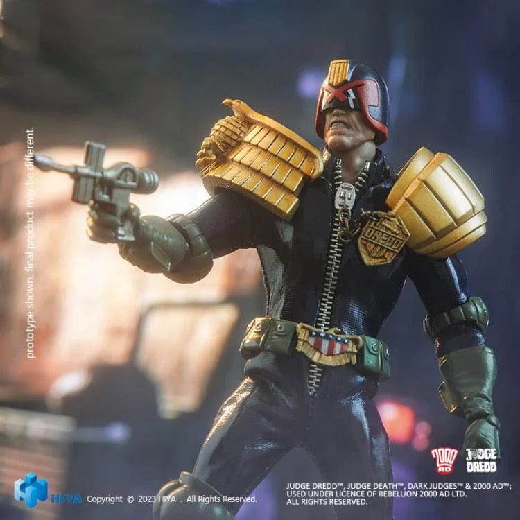 Hiya Toys 2000 AD Exquisite Super Series Judge Dredd 1:12 Action Figure (PX Previews Exclusive)