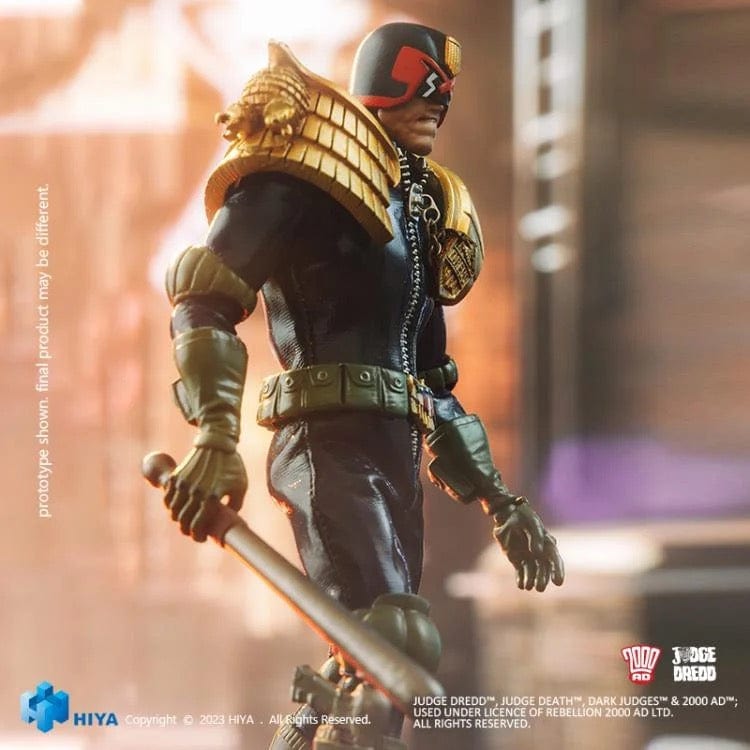 Hiya Toys 2000 AD Exquisite Super Series Judge Dredd 1:12 Action Figure (PX Previews Exclusive)