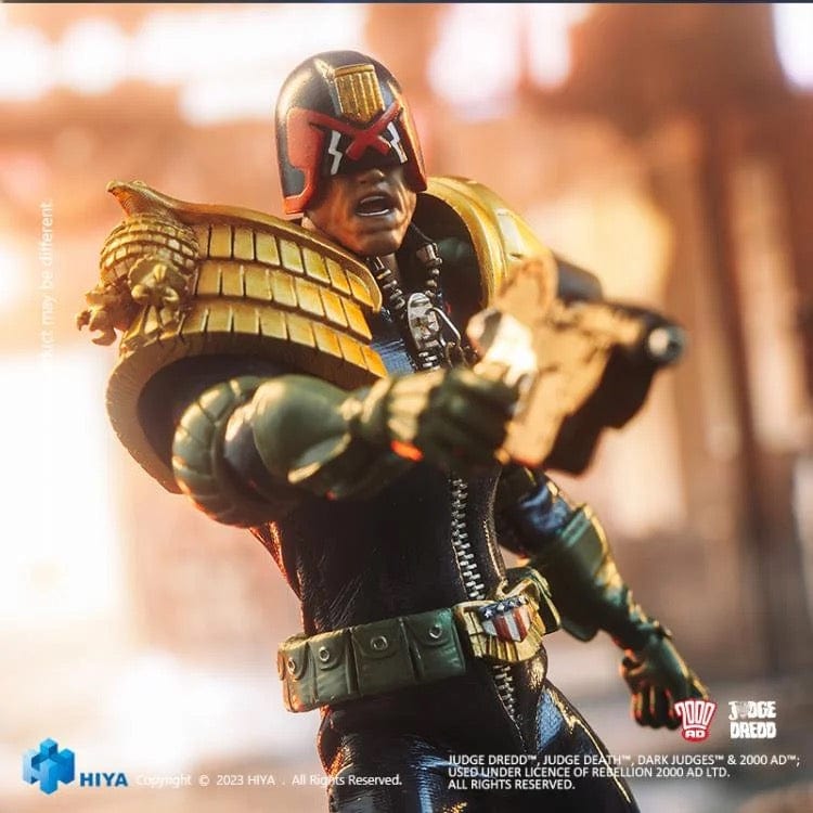 Hiya Toys 2000 AD Exquisite Super Series Judge Dredd 1:12 Action Figure (PX Previews Exclusive)