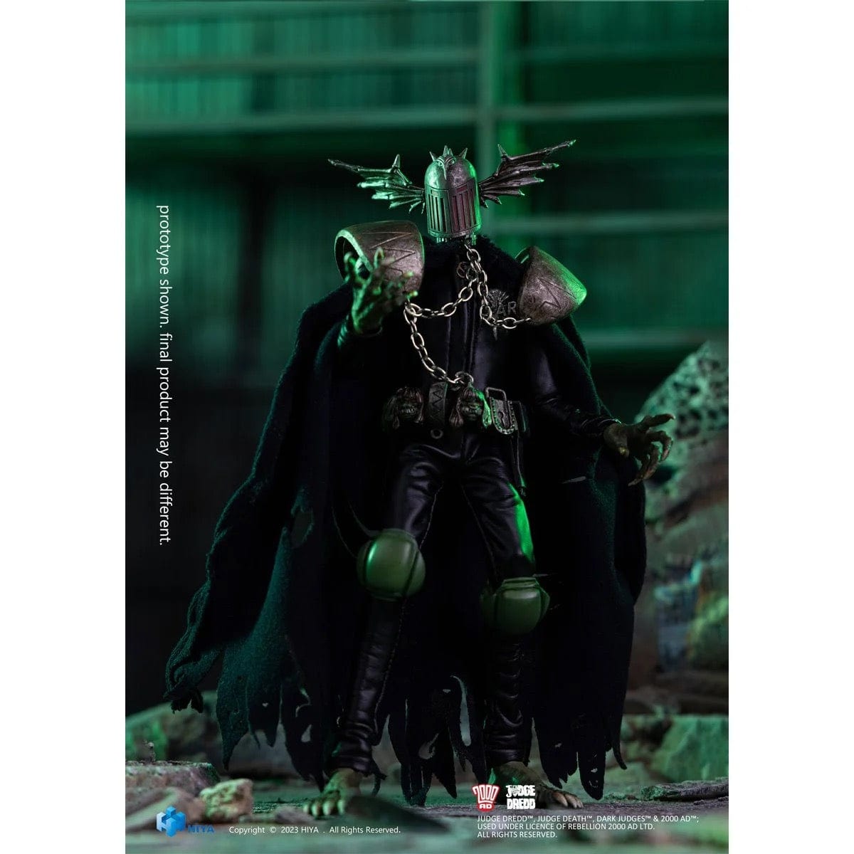 Hiya Toys 2000 AD Exquisite Super Series Judge Fear 1:12 Previews Exclusive Action Figure