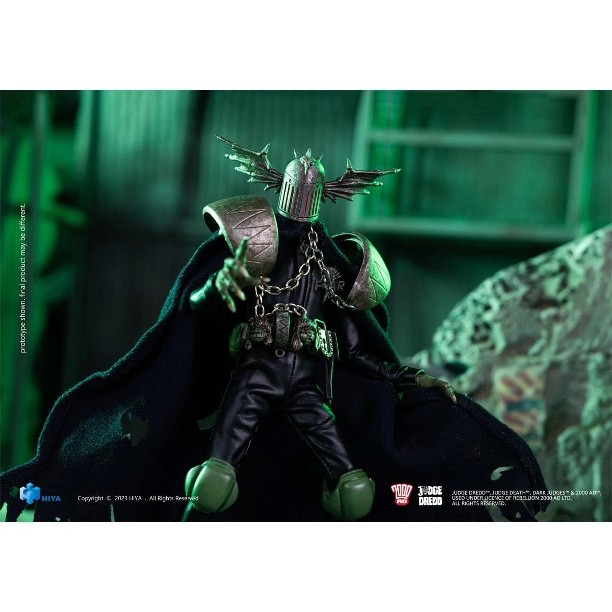 Hiya Toys 2000 AD Exquisite Super Series Judge Fear 1:12 Previews Exclusive Action Figure