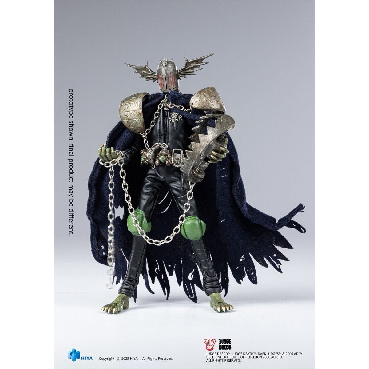 Hiya Toys 2000 AD Exquisite Super Series Judge Fear 1:12 Previews Exclusive Action Figure