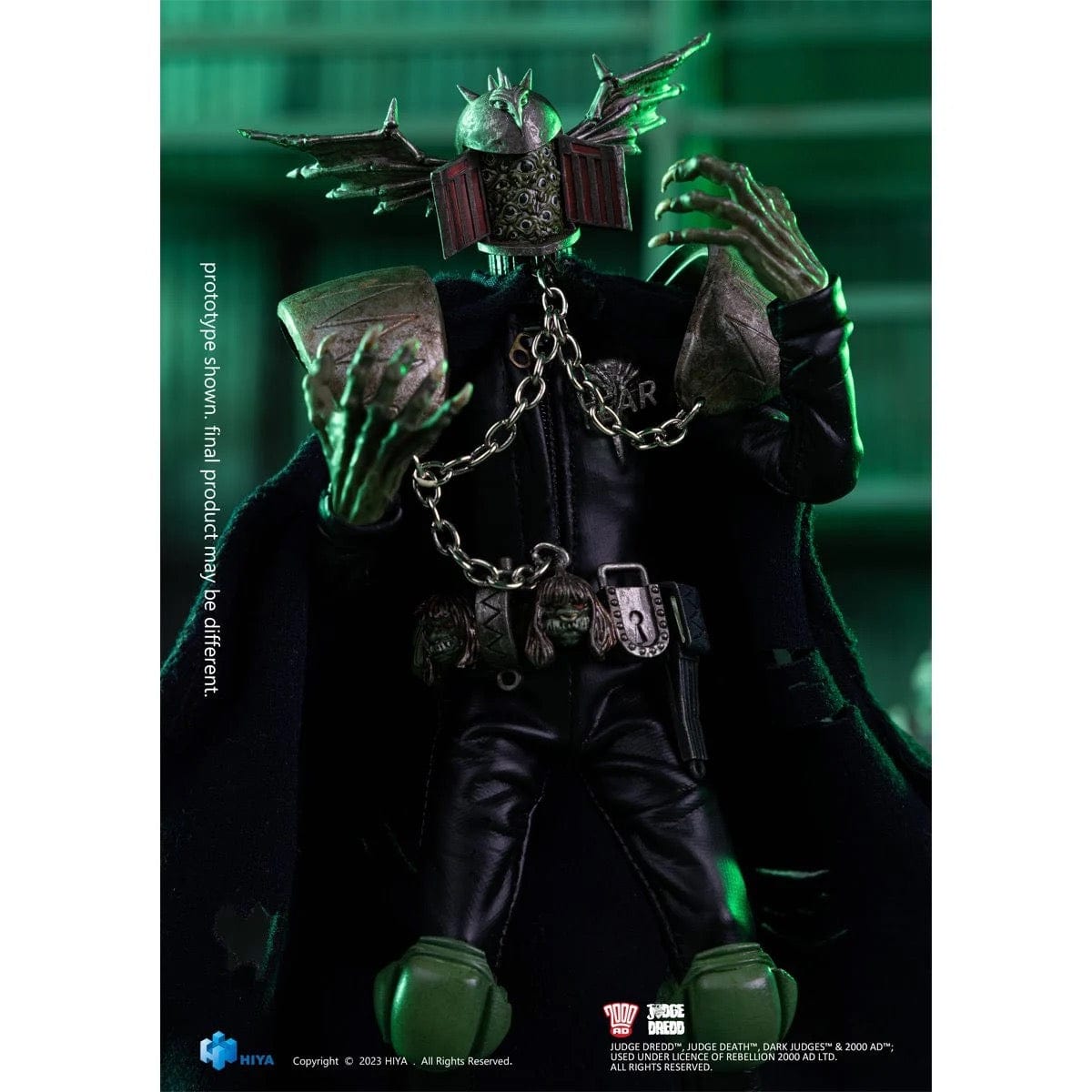 Hiya Toys 2000 AD Exquisite Super Series Judge Fear 1:12 Previews Exclusive Action Figure