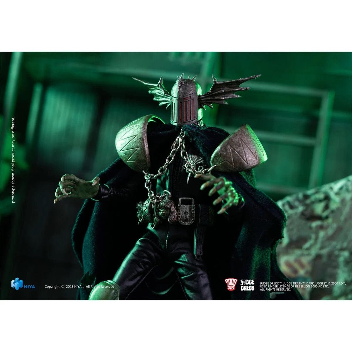 Hiya Toys 2000 AD Exquisite Super Series Judge Fear 1:12 Previews Exclusive Action Figure