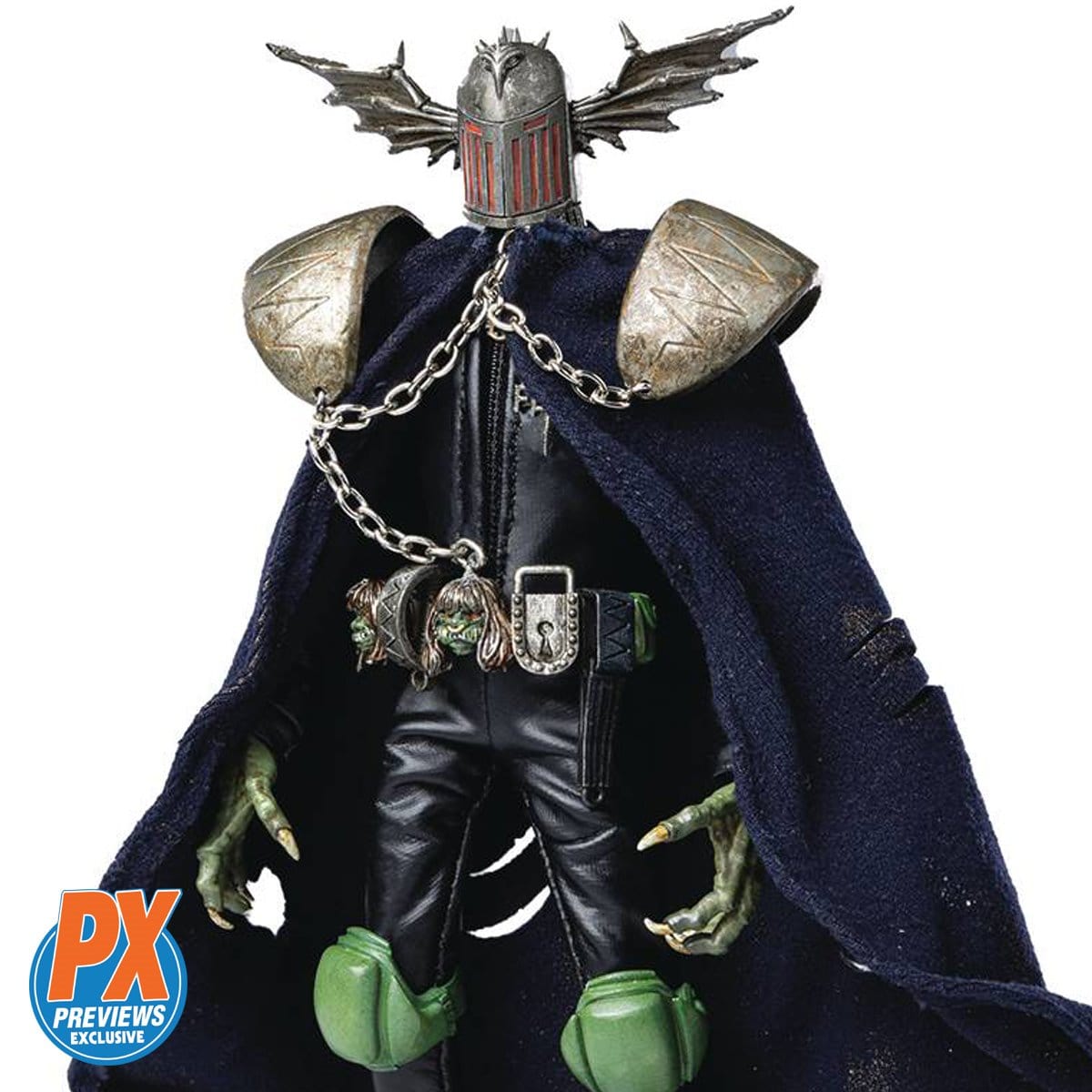 Hiya Toys 2000 AD Exquisite Super Series Judge Fear 1:12 Previews Exclusive Action Figure