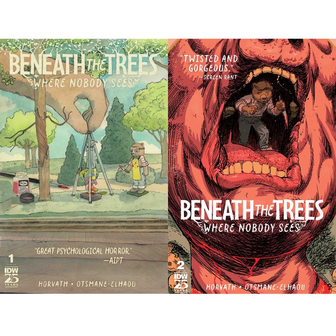 IDW Publishing Beneath the Trees Where Nobody Sees #1 & #2 Cover A Set (3rd Printing)