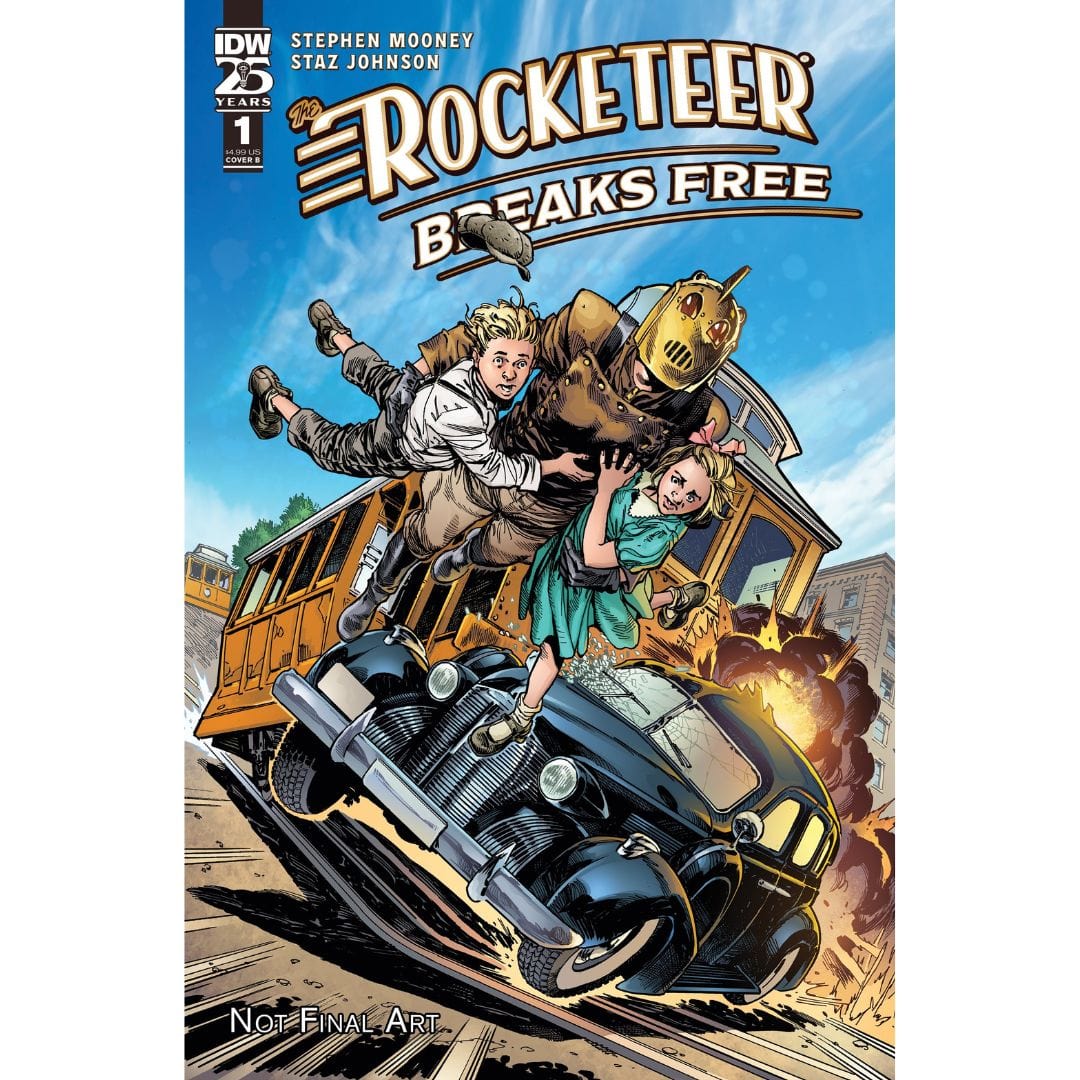 IDW Publishing The Rocketeer: Breaks Free #1 Cover A B Set