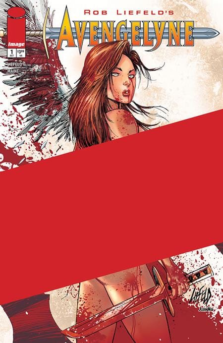 Image Comics Avengelyne #1 Cover B Rob Liefeld Nsfw Polybagged Variant (Mature)