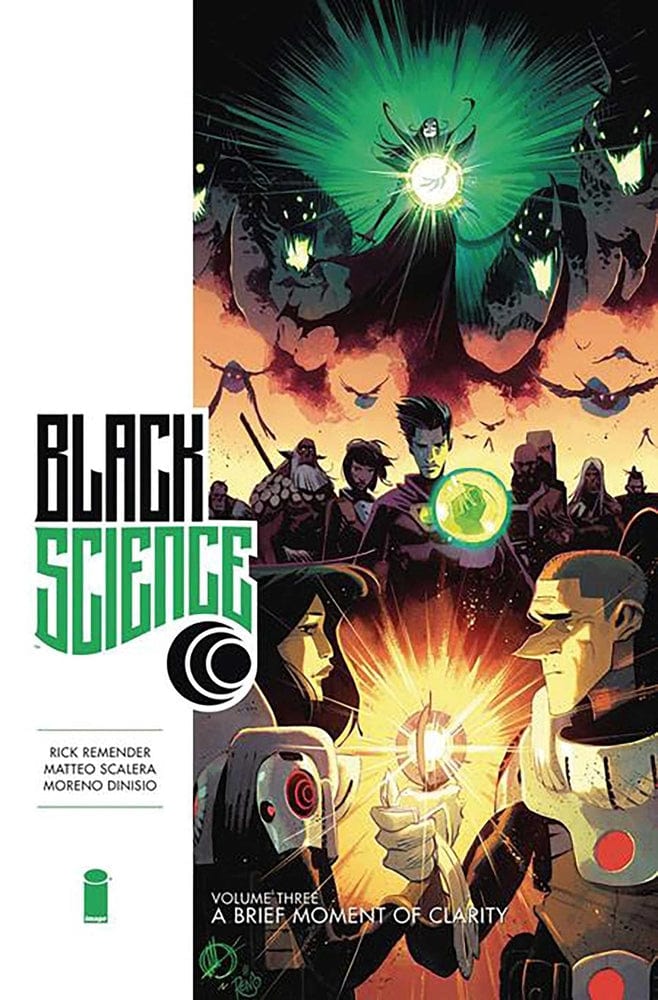 Image Comics Black Science Hardcover Volume 3 A Brief Moment Of Clarity 10Th Anniversary Deluxe (Mature)