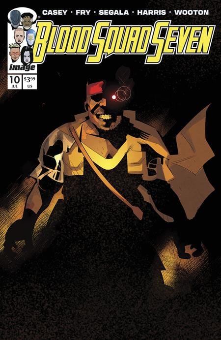 Image Comics Blood Squad Seven #10 Cover A Paul Fry (Mature)