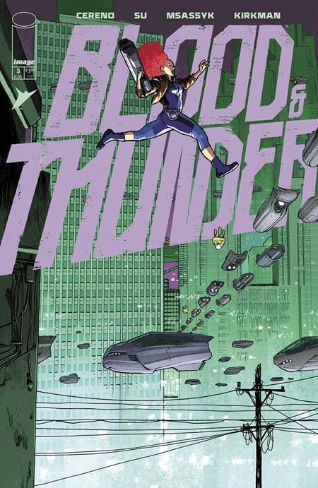 Image Comics Blood & Thunder #3 Cover B David Lopez Variant (Mature)