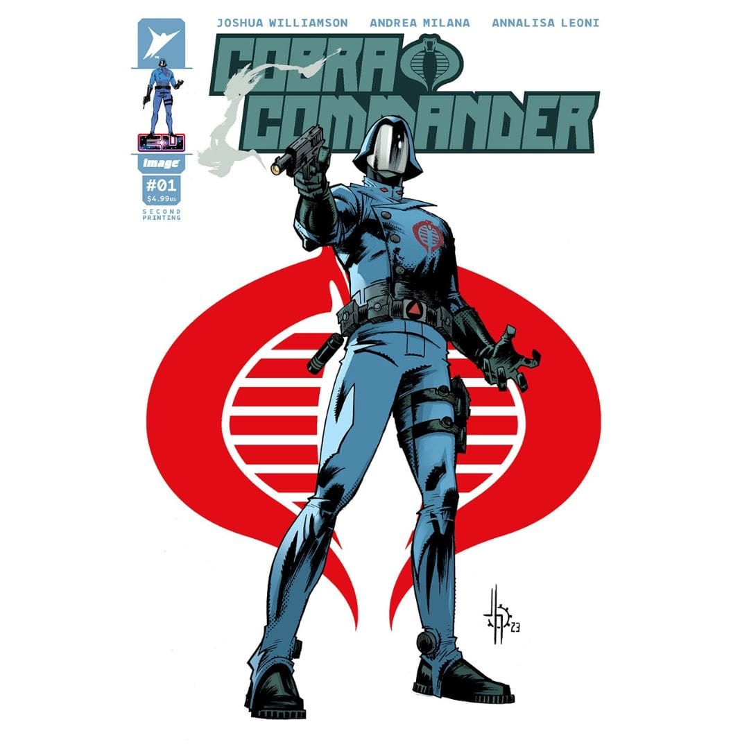 Image Comics Cobra Commander #1 Cover A Jason Howard Second Printing