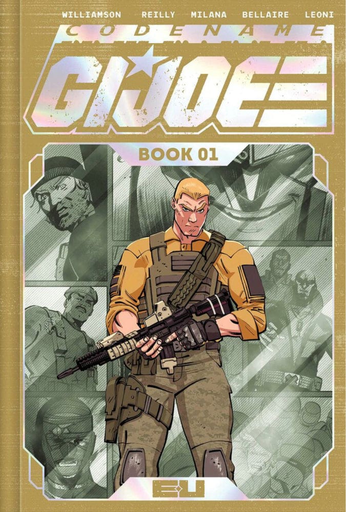 Image Comics Codename GI Joe Deluxe Edition Hardcover Book 1 Tom Reilly Cover