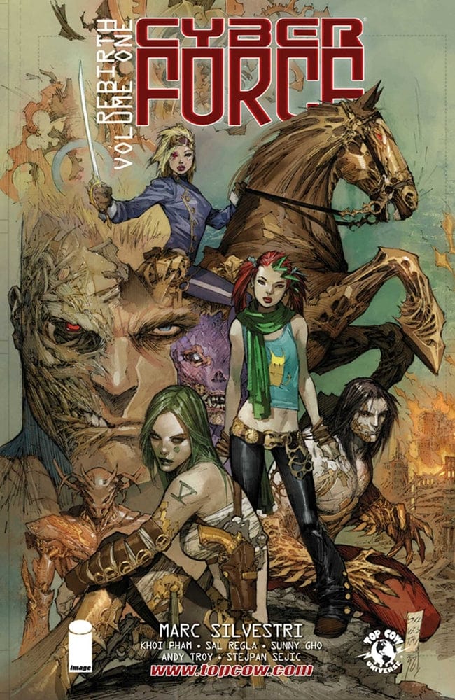 Image Comics Cyber Force Rebirth Trade Paperback Volume 1
