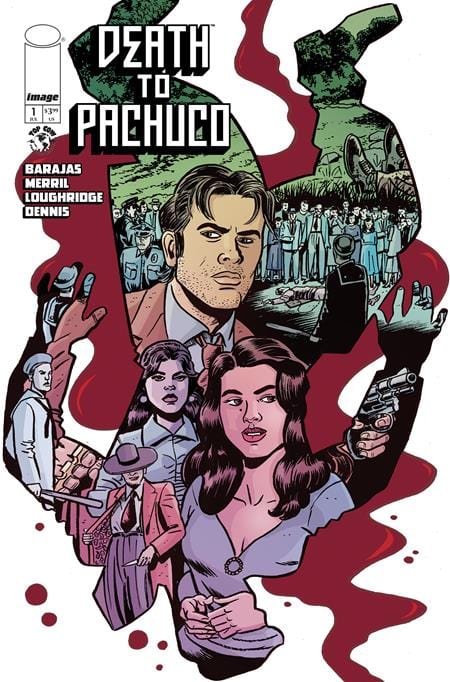 Image Comics Death To Pachuco #1 Cover A David Lapham & Lee Loughridge (Mature)