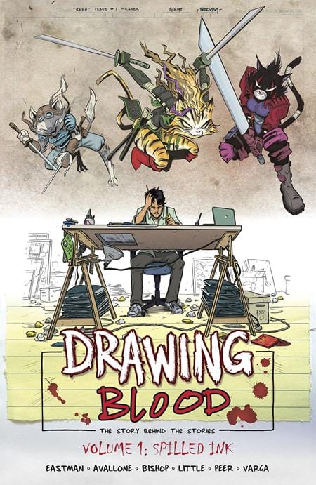 Image Comics Drawing Blood Trade Paperback Volume 1 Spilled Ink