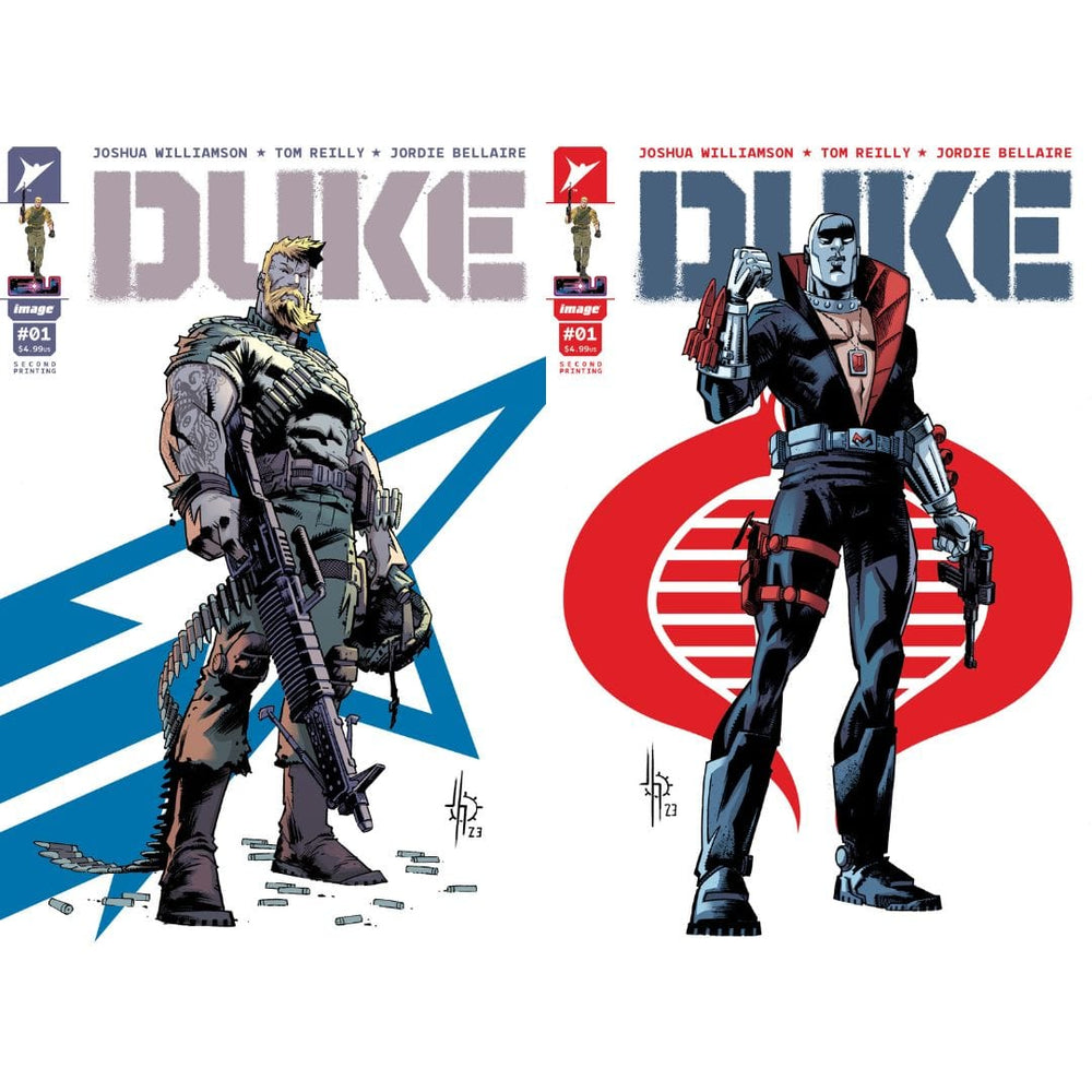 Duke #1 Second Printing Cover A B Set